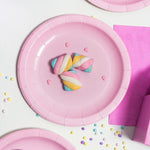 Geschirr-Set Algon Rosa 20 cm 10 Stücke (24 Stück)