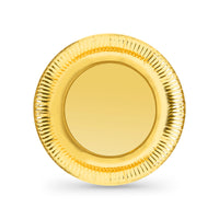 Geschirr-Set Algon Gold 23 cm 10 Stücke (18 Stück)
