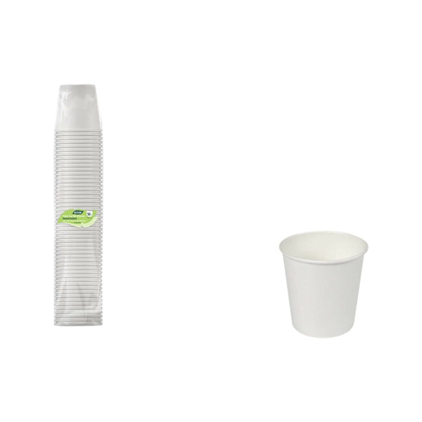 Gläserset Algon Weiß 80 ml 50 Stücke (18 Stück)