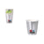 Gläserset Algon Silberfarben 200 ml 10 Stücke (18 Stück)