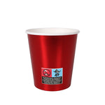 Gläserset Algon Rot 200 ml 10 Stücke (18 Stück)