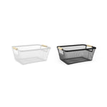 Mehrzweckkorb Confortime Metall 33,2 x 22,6 x 13,5 cm (10 Stück)