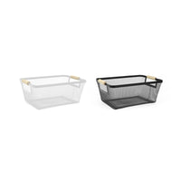 Mehrzweckkorb Confortime Metall 33,2 x 22,6 x 13,5 cm (10 Stück)