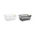 Mehrzweckkorb Confortime Metall 33,2 x 22,6 x 13,5 cm (10 Stück)