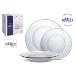 Geschirr Duralex Lys Durchsichtig 18 Stücke (2 Stück)