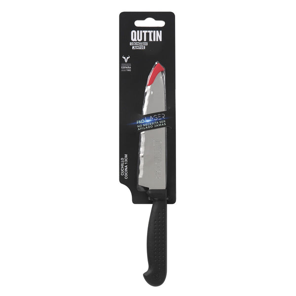 Küchenmesser Quttin Laser Schwarz Silberfarben 28 x 6 x 1,3 cm (36 Stück)