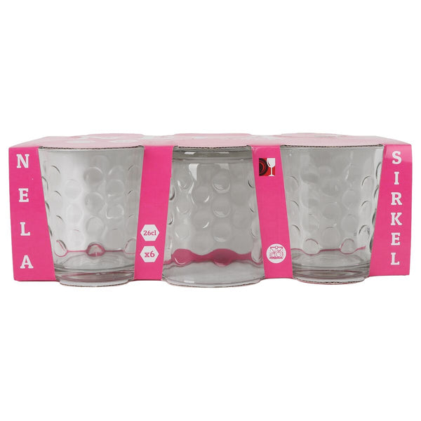 Gläserset Inde Sirkel 6 Stücke (6 Stück)