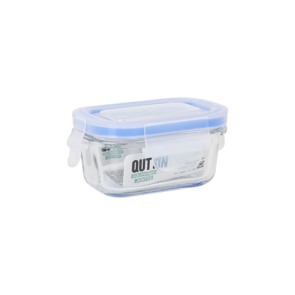 Lunchbox Inde Quttin rechteckig 120 ml 11 x 8 x 5,1 cm (24 Stück)