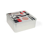 Mehrzweckbox Confortime Make-Up Metall 19,7 x 19,7 x 8 cm (12 Stück)