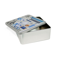 Mehrzweckbox Confortime Tailor Metall 19,7 x 19,7 x 8 cm (12 Stück)