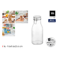 Glas-Flasche La Mediterránea Glas 1 L (12 Stück)