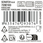 Kochschüssel La Mediterránea Scratch blue (8 Stück)