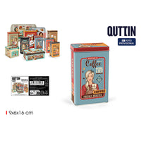 Metalldose Quttin COFFEE (12 Stück)
