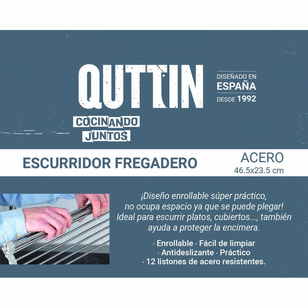 Abtropfsieb für die Spüle Quttin (12 Stück)