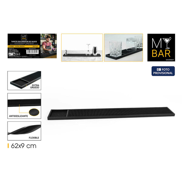 Abtropfsieb für die Spüle My Bar 62 x 9 x 1 cm (18 Stück)