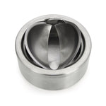 Aschenbecher Confortime Stahl 12 x 5 cm (24 Stück)