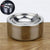 Aschenbecher Confortime Stahl 12 x 5 cm (24 Stück)