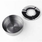 Aschenbecher Confortime Stahl 11 x 3 cm (24 Stück)