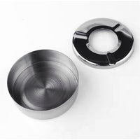 Aschenbecher Confortime Stahl 11 x 3 cm (24 Stück)