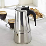Italienische Kaffeemaschine Quttin 9 Tassen (6 Stück)