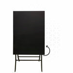 Table Klapptisch Aktive karriert Stahl 70 x 50 x 70 cm