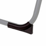 Liegestuhl Aktive Polyester 600D Stahl Schwarz 177 x 47 x 34 cm