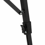 Table Klapptisch Aktive 90 x 70 x 57 cm Camping Schwarz Braun Aluminium