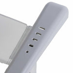 Gepolsterte Campingstuhl Aktive Neigbar Grau 44 x 55 x 101 cm