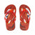 Flip Flops für Kinder Cars Rot 29