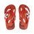 Flip Flops für Kinder Cars Rot 29