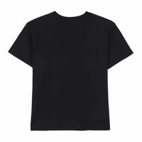 Herren Kurzarm-T-Shirt Snoopy Schwarz S