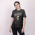 Herren Kurzarm-T-Shirt Snoopy Schwarz S