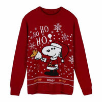 Unisex Pullover Snoopy Rot