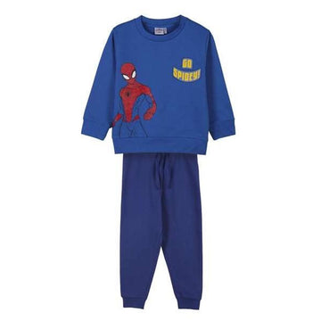 Kinder-Trainingsanzug Spider-Man Blau 7 Jahre