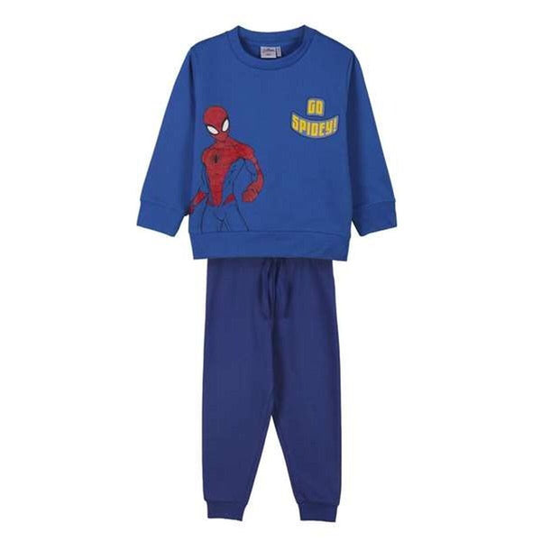 Kinder-Trainingsanzug Spider-Man Blau 7 Jahre