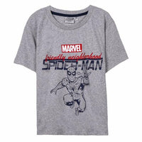 Kurzarm-T-Shirt für Kinder Spider-Man Grau 6 Jahre