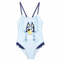 Badeanzug für Mädchen Bluey Hellblau