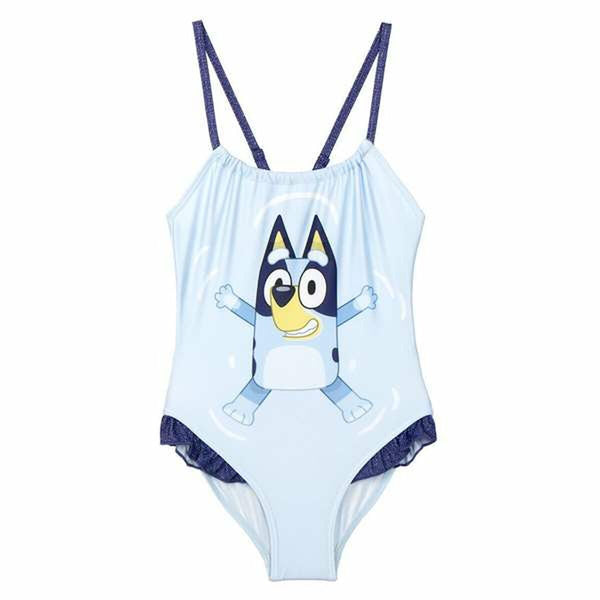 Badeanzug für Mädchen Bluey Hellblau