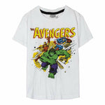 Kurzarm-T-Shirt für Kinder Marvel Weiß 14 Jahre