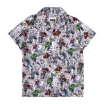 Kurzarm-T-Shirt für Kinder Marvel Hellgrau