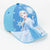Kinderkappe Frozen Blau