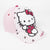 Kinderkappe Hello Kitty Hellrosa