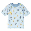 Bade-T-Shirt Bluey Hellblau