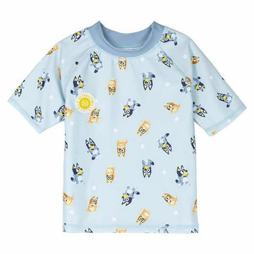 Bade-T-Shirt Bluey Hellblau