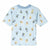 Bade-T-Shirt Bluey Hellblau