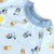Bade-T-Shirt Bluey Hellblau