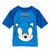 Bade-T-Shirt Sonic Dunkelblau