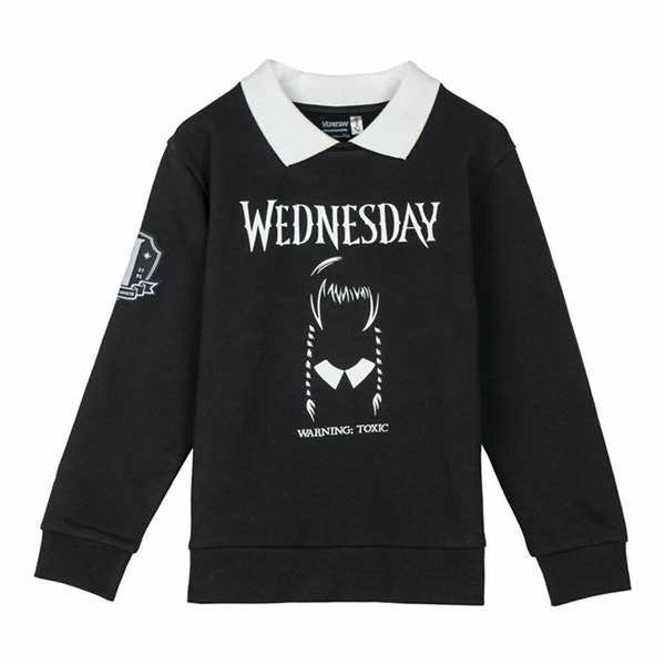 Kinder-Sweatshirt Wednesday Dunkelgrau