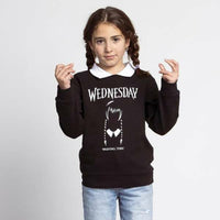 Kinder-Sweatshirt Wednesday Dunkelgrau