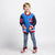 Sportjacke Unisex Spider-Man Blau (5 Jahre)